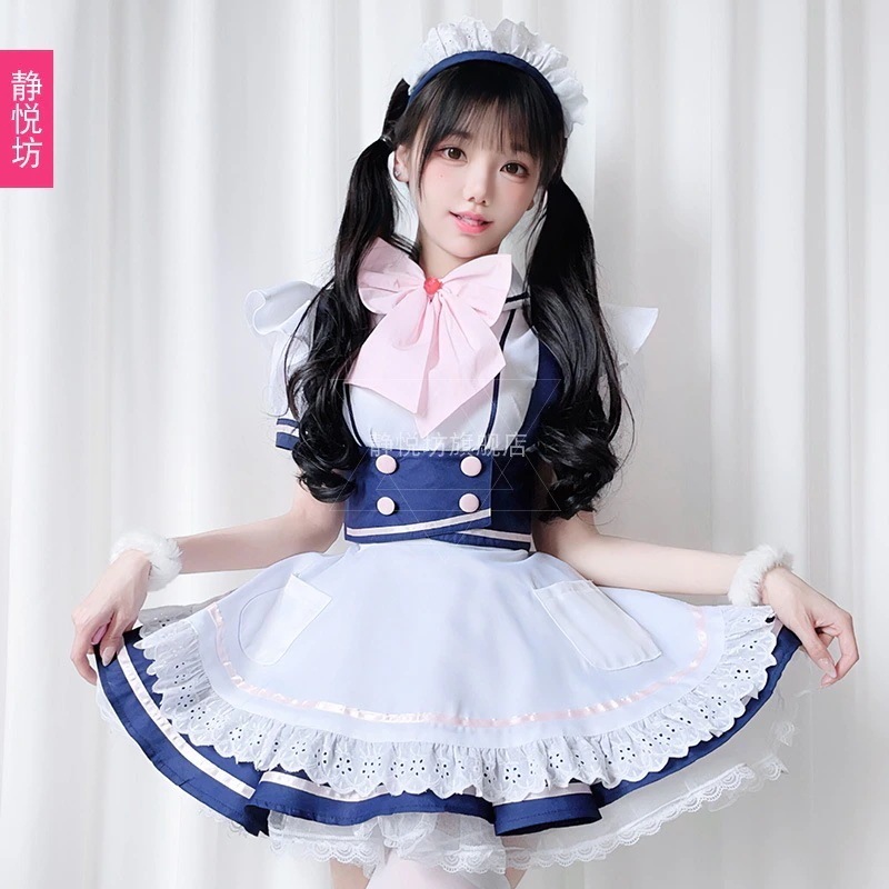 コスプレアリスメイドドレスアニメプリンセスロリータメイド猫制服日本の学生ドレス