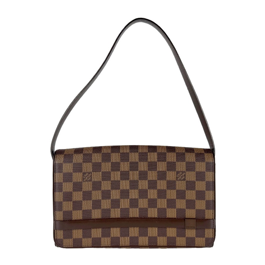 ルイ ヴィトン LOUIS VUITTON ショルダーバッグ ダミエ トライベッカ ロン ダミエキャンバス ブラウン レディース N51160 z8410