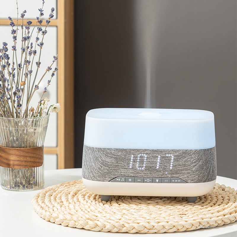 多機能ブルートゥーススピーカー超音波加湿器家庭用七色ランプアロマスプレー