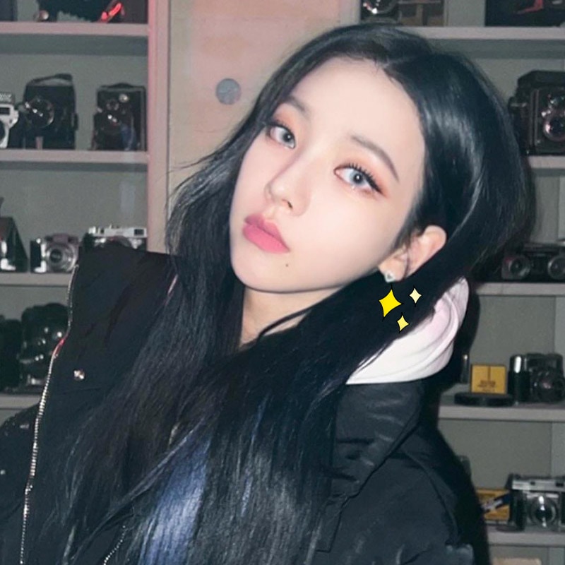 aespa カリナ 着用 ピアス DAZZLING HEART EARRING