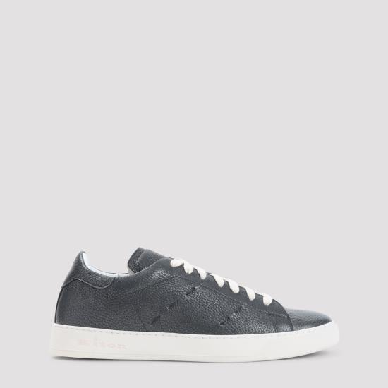 KITON Men Sneakers USSA421N0151707003 GRIGIO SCURO
