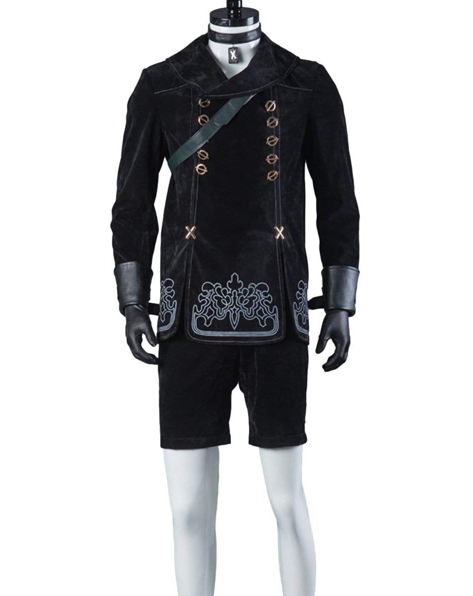 ニーア オートマタ 風 NieR: Automata 9S ヨルハ九号S型 コスチューム コスプレ衣装 7点セット サイズ S―XXL