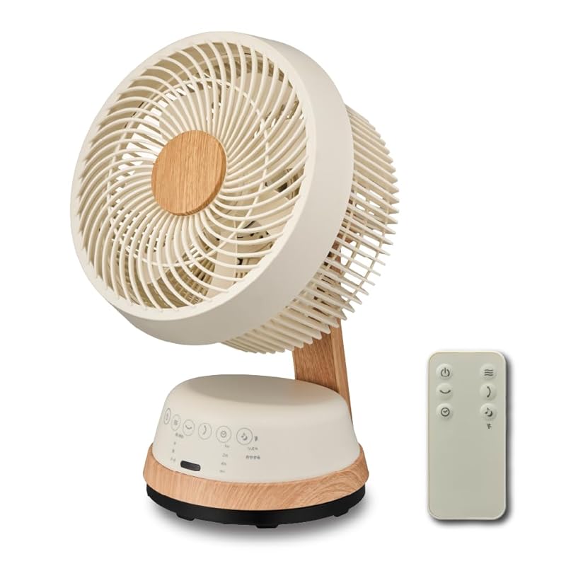 即納：ドウシシャ 木目調サーキュレーター FCA-183D NWD