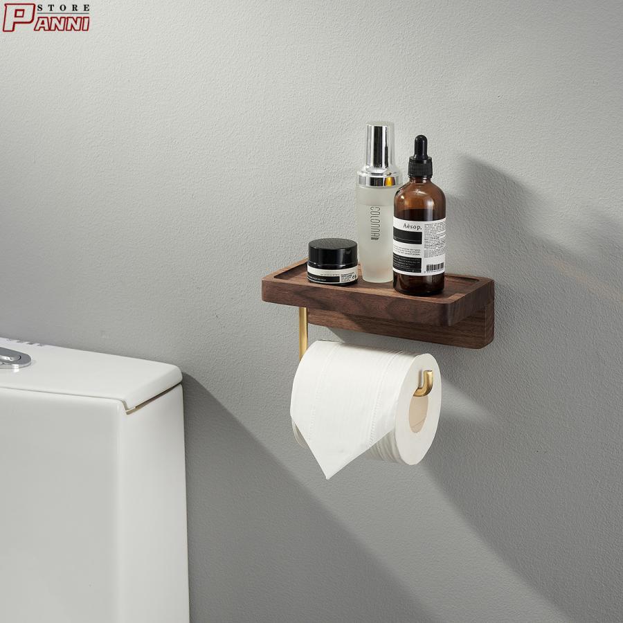 シンプル 北欧 木製 ペーパーホルダー ウッド おしゃれ インテリア おしゃれ トイレ用品 トイレ 収納 【新品現品】トイレットペーパーホルダー