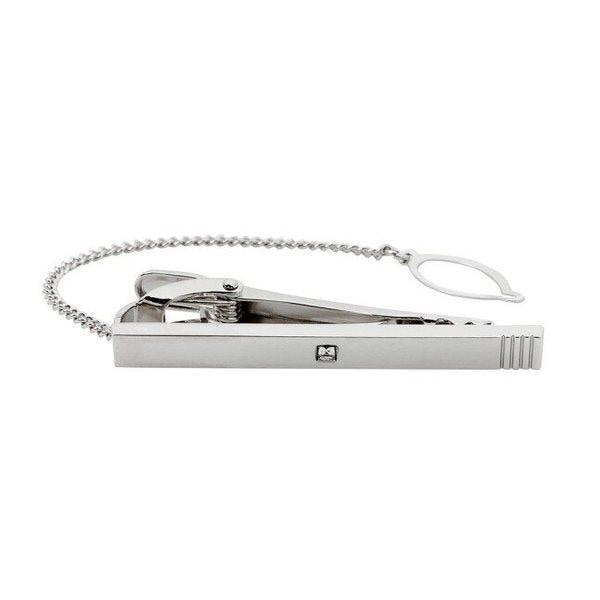 プラチナメッキサテンポイントキュービックネクタイピン_DLG1ACTP270S1