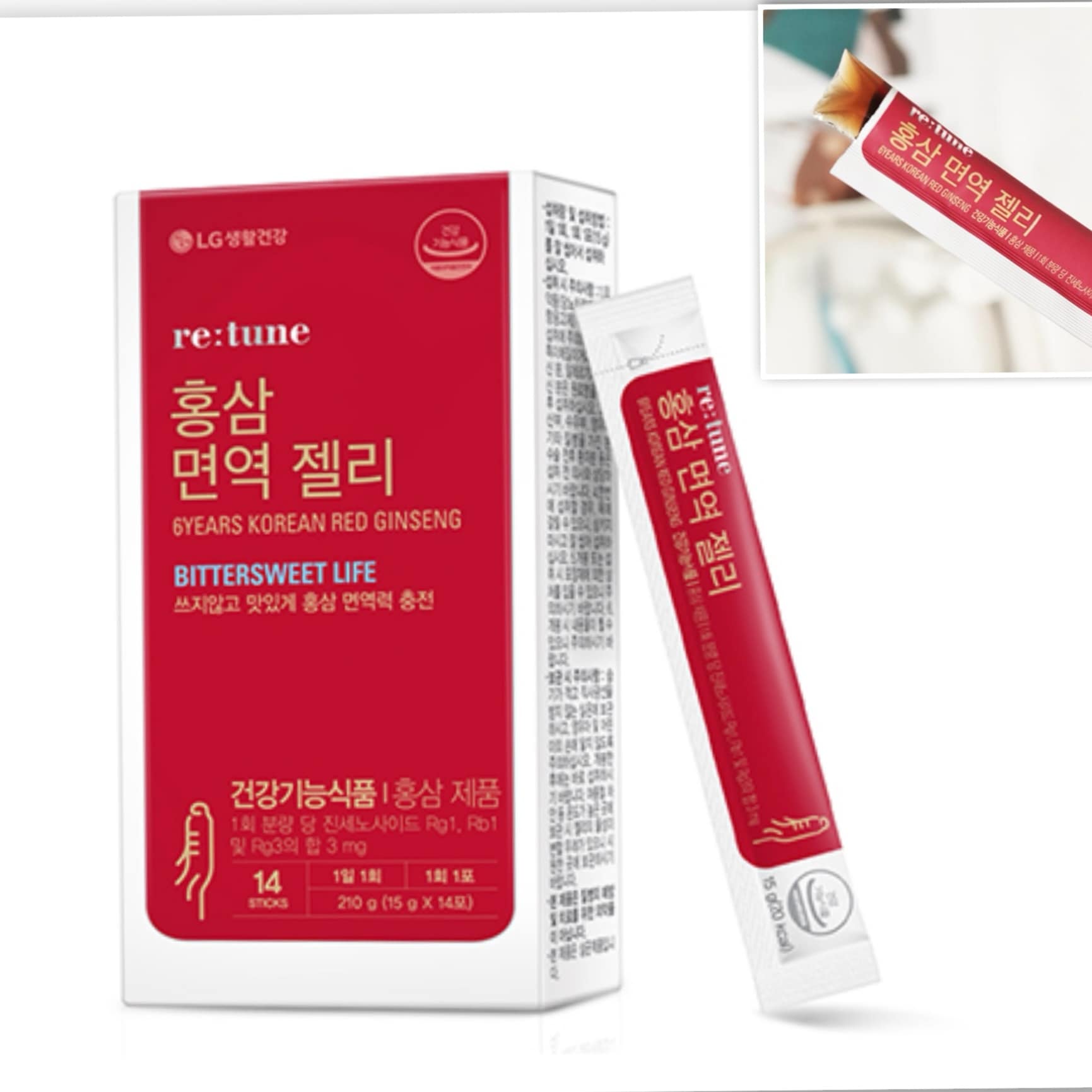 紅参免疫ゼリー 15g*28包入り