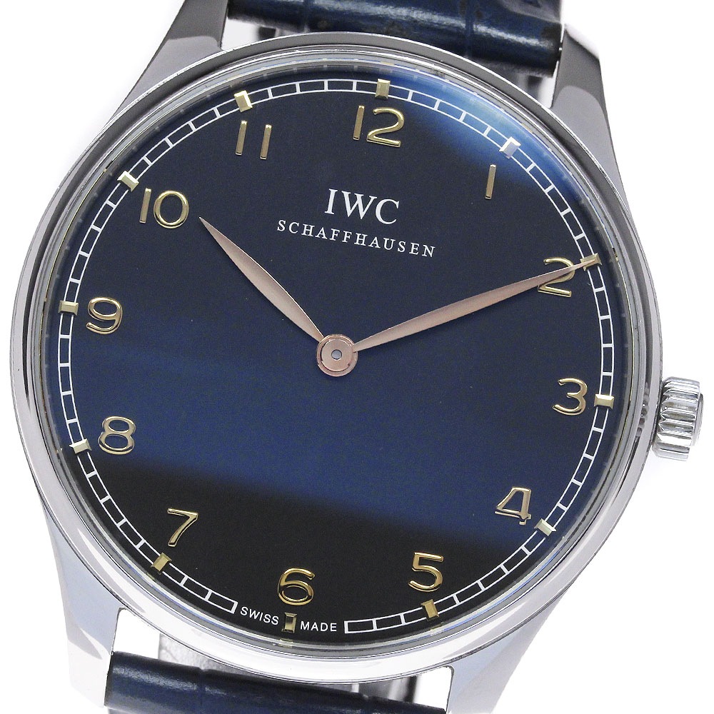IWC SCHAFFHAUSEN IW570302 ポルトギーゼ クロノグラフ 自動巻き メンズ 良品 _837355【中古】