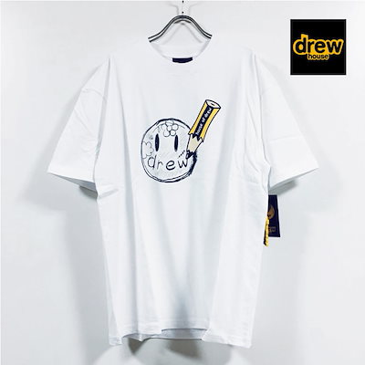 新品DREW HOUSE ドリューハウス Tシャツ M スカイブルー drew house Mascot Tee ドリューハウス マスコット Tシャツ