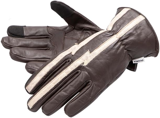 ウィンターレザーグローブ WINER LEATHER GLOVE グリップヒーター対応 オートバイ用グローブ メンズ WG-51 L