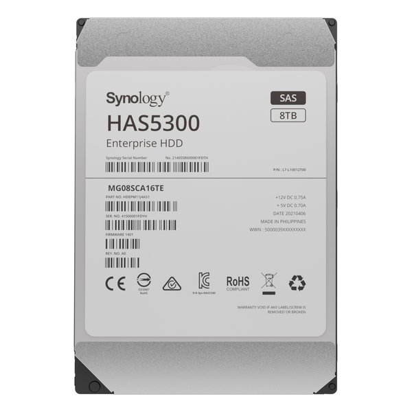 Enterpriseシリーズ 3.5インチSAS HDD HAS5300 8TB retail HAS5300-8T