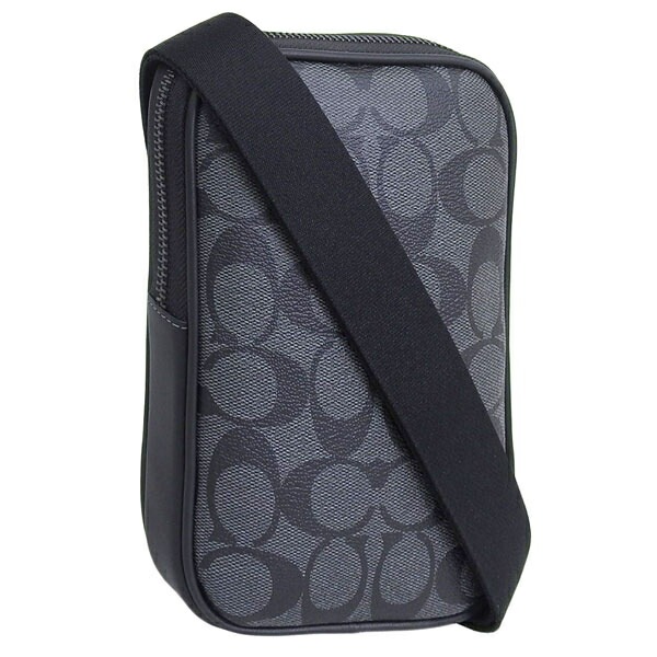 コーチ バッグ メンズ ショルダーバッグ アウトレット チャコール C0912QBMI5 COACH