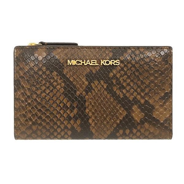 即発 アウトレット 小物 パイソン スモール ジップ カード ケース 35F1GTVD1G-LUG 8,963円