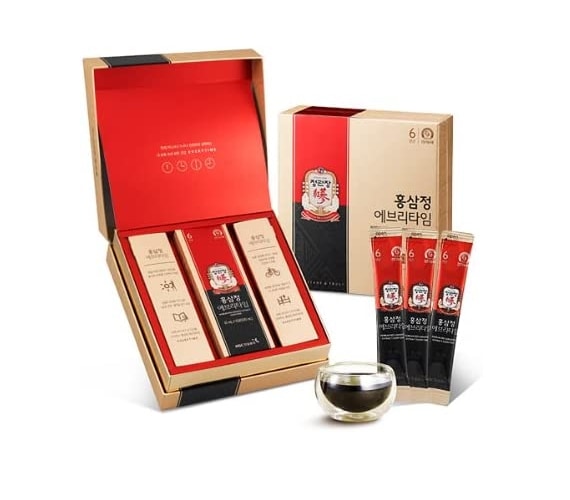 【紅参精エブリタイム （10ml X 30包）バランス 】6年根 高麗人参 韓国健康食品【並行輸入品】
