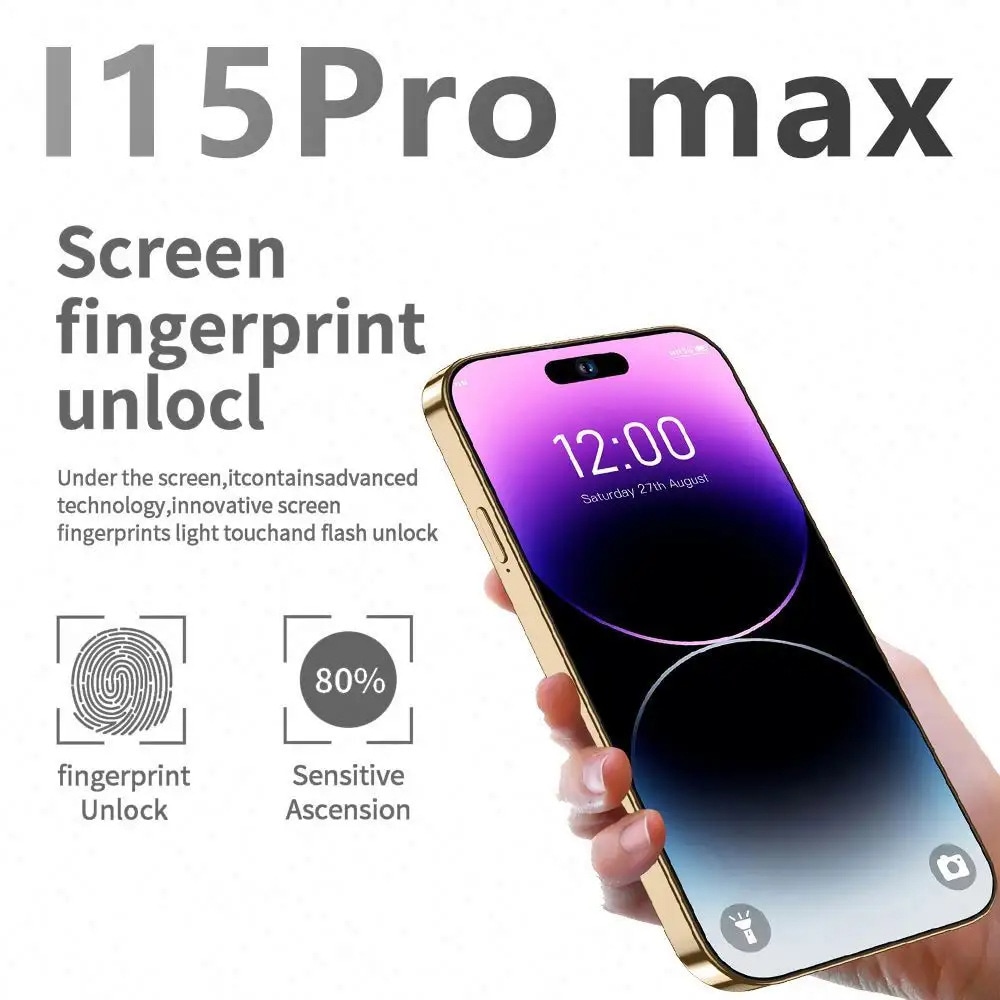 携帯電話 I15promax スマートフォン 16+1t 6.7 インチ一体型スマートフォン