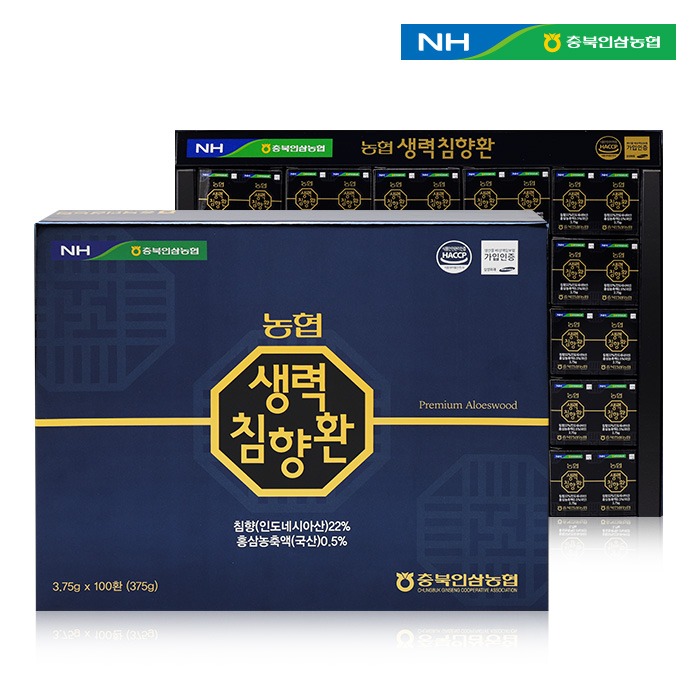 忠北人参農協 生力沈香丸 3.75g x 100丸