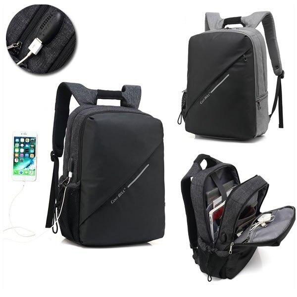 ビジネスバッグ 男女兼用 ビジネスリュック A4 USBポート デイパック 2way アウトドア