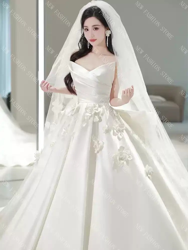 ウエディングドレス 白-94