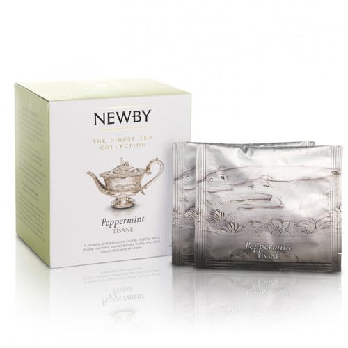 NEWBY ニュービー ハーブティー ティザン ペパーミント/シルケン ピラミッド ティーバッグ 15個入り