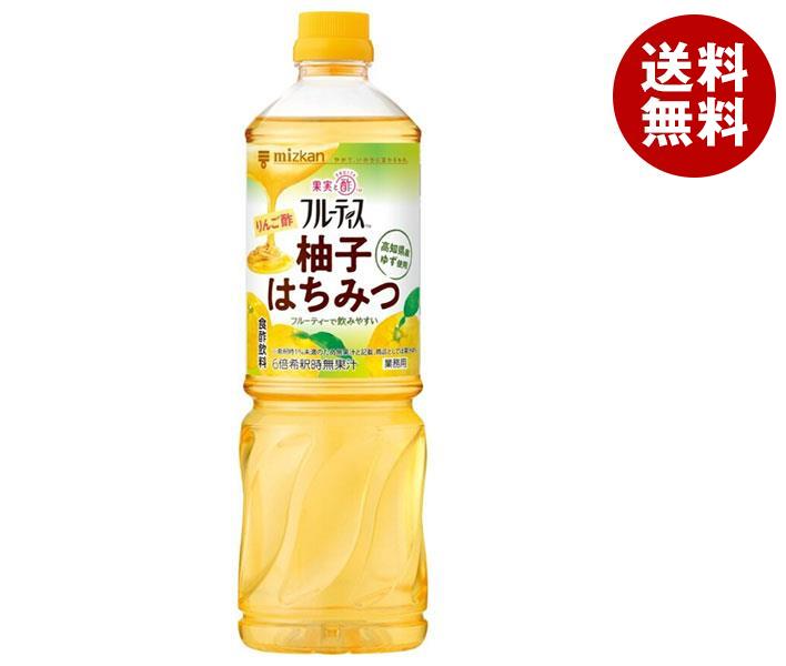 ミツカン 業務用 フルーティス りんご酢柚子はちみつ 1000mlPET×8本入