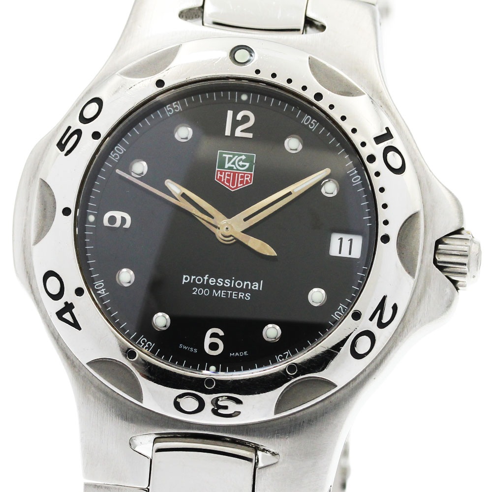 タグホイヤー TAG HEUER WL1112-0 キリウム デイト クォーツ メンズ _962589【中古】