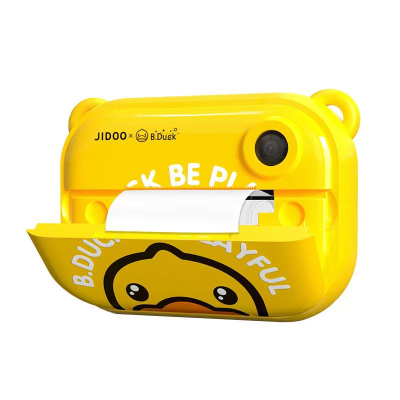 【正規品】B DUCK キッズカメラ プリントカメラ デジタルカメラ おもちゃ 子供カメラ 一眼レフカメラ 誕生日プレゼント クリスマス 日本語対応