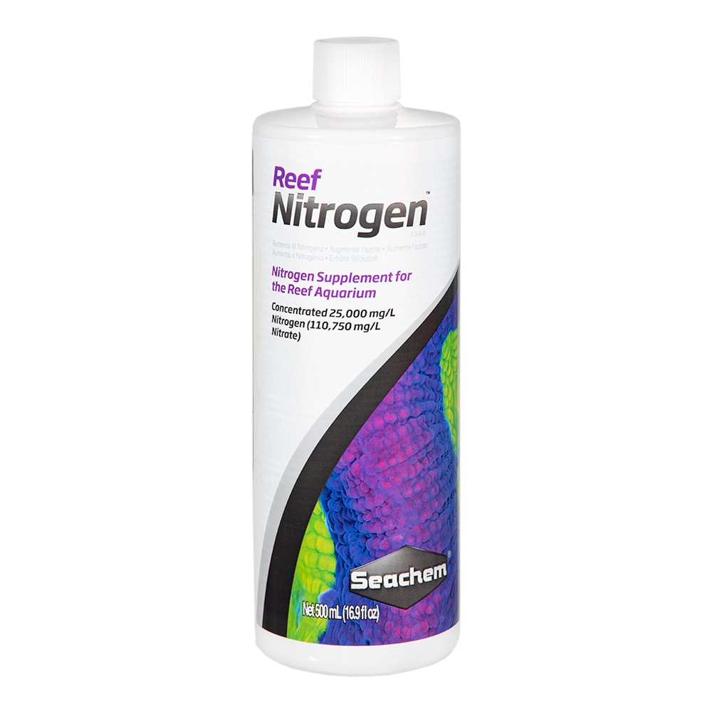 Ｓｅａｃｈｅｍ　シーケム　リーフナイトロゲン　Ｒｅｅｆ　Ｎｉｔｒｏｇｅｎ　５００ｍｌ　硝酸塩　添加剤　ＣＲＣ10―35―45―10―00