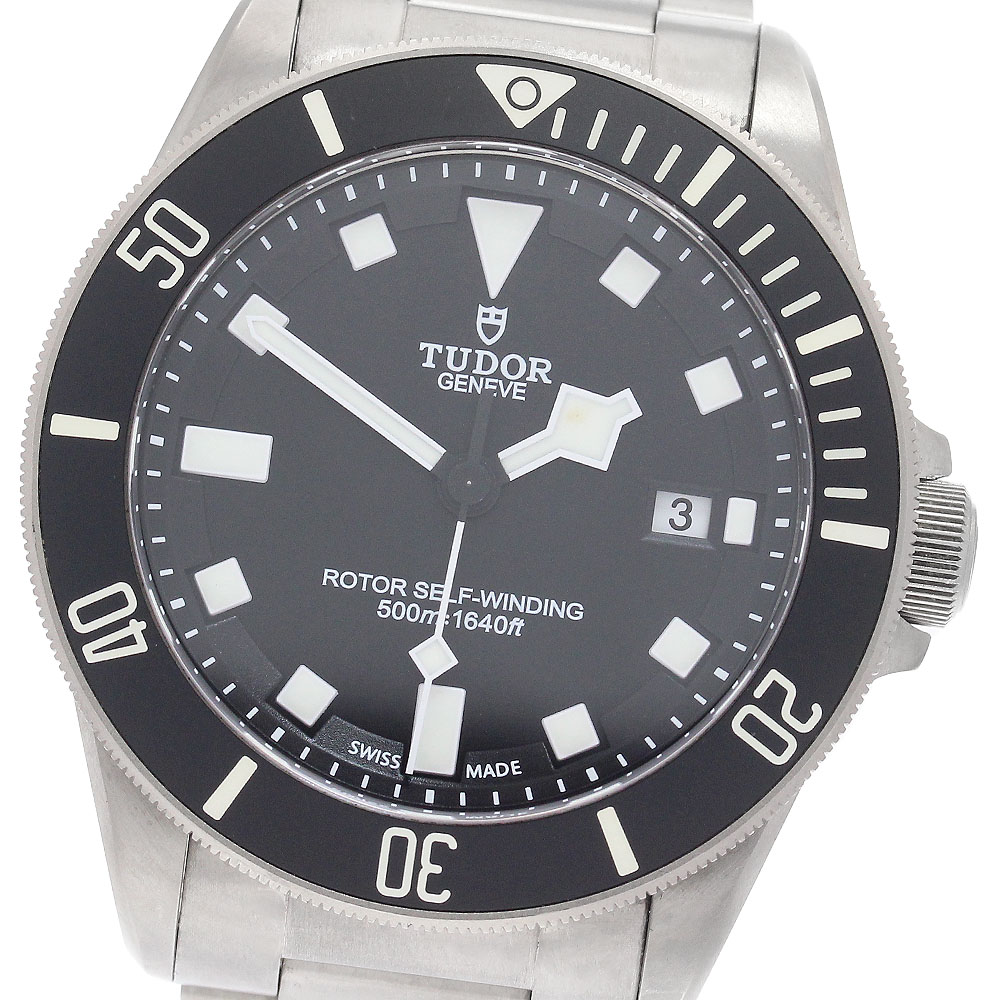 チュードル TUDOR 25500T ぺラゴス デイト 自動巻き メンズ 美品 _962450【中古】