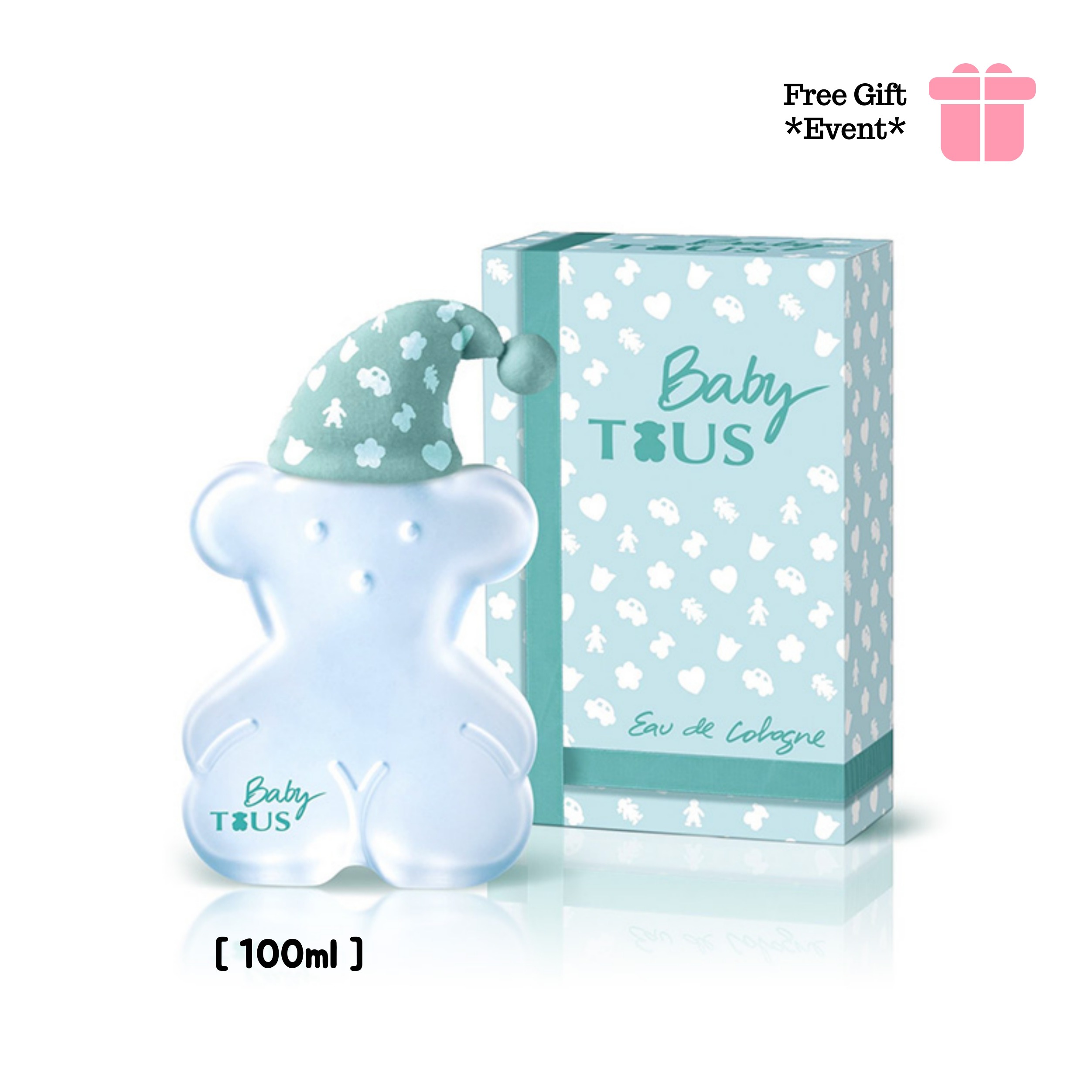 ベビートス オードコロン 100ml /ムスク フローの香り/赤ちゃんの肌のような香水/ふんわり安定した香り