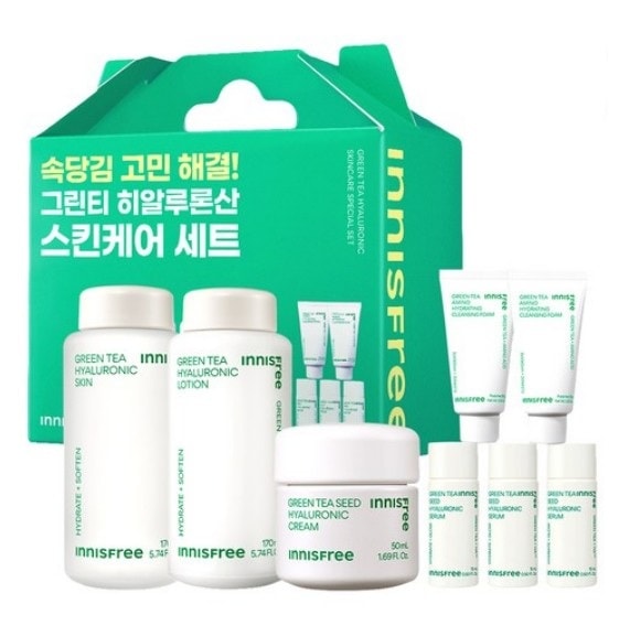 グリーンティー ヒアルロン スキンケア 3種 セット