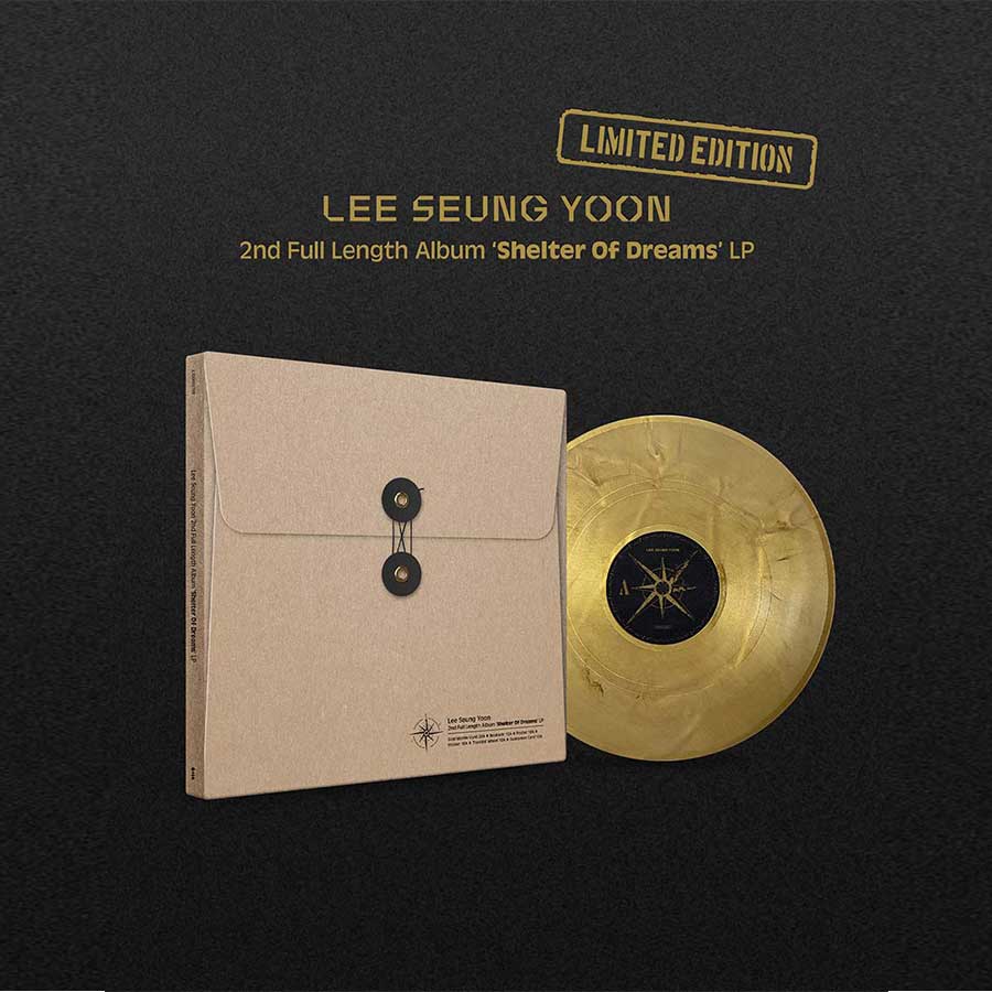LEE SEUNG YOON - 2ndアルバム[ Shelter OF Dreams 夢の住まい] (Gold Marble Vynil 2LP / Limited)