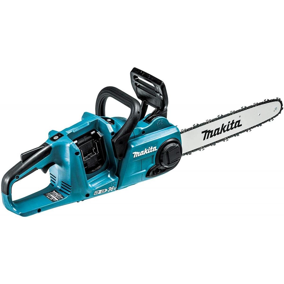マキタ 充電式チェンソー ガイドバー350mm 青 18V+18V バッテリ充電器別売 MUC353DZ
