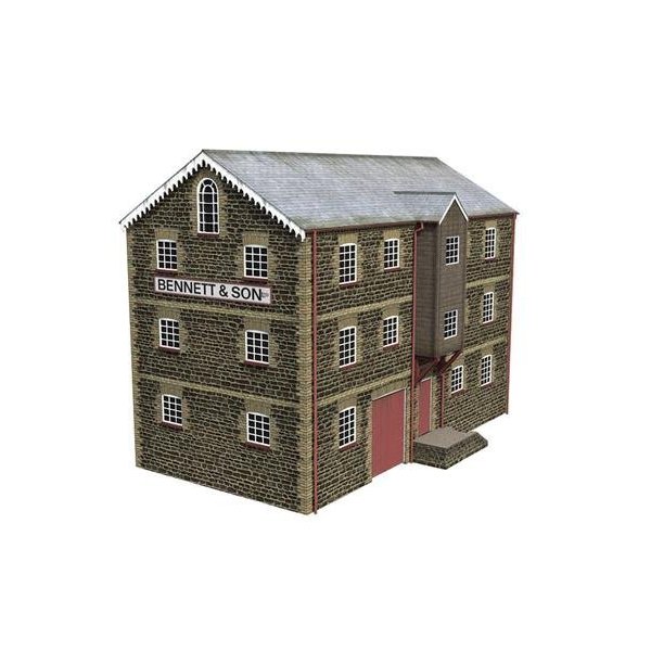Bachmann 44-0079 Scenecraft Grain Warehouse (Pre-Built) 並行輸入品