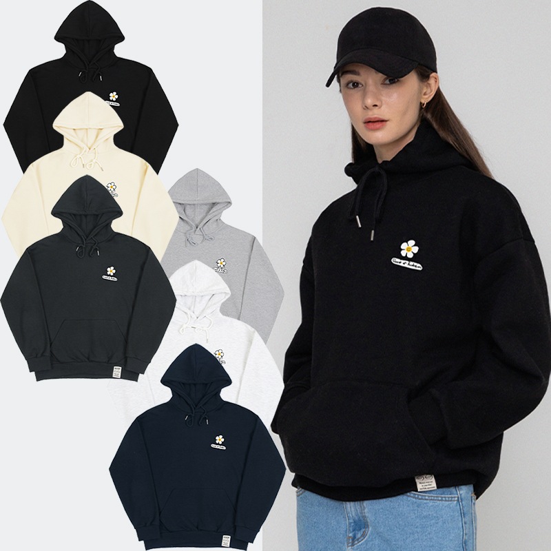 [UNISEX]Flowerboard Smile Hoodie_6color