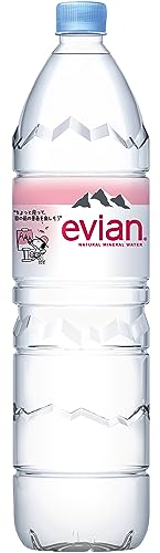伊藤園 evian(エビアン) 硬水 ミネラルウォーター ペットボトル 1.5L12本 [正規輸入品]