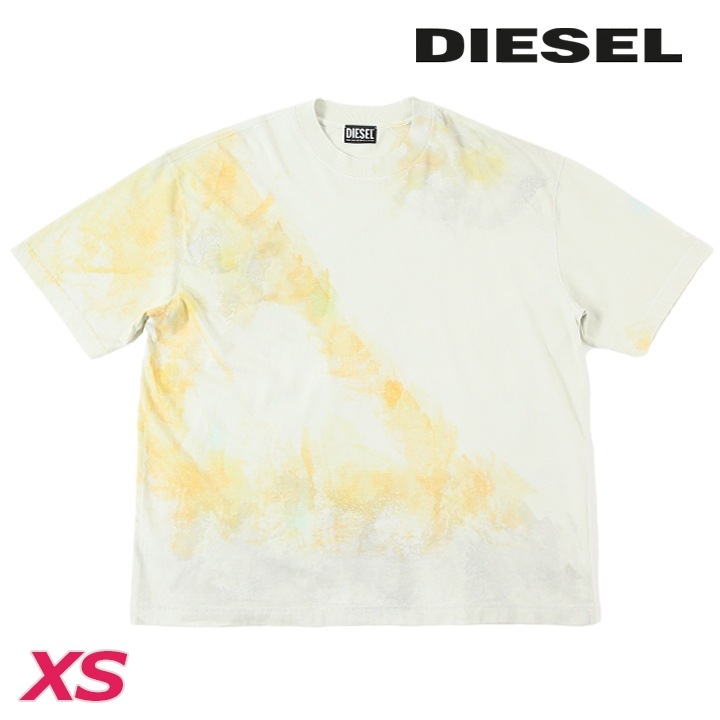 半袖Tシャツ カットソー レディース T-WASH-C4 ムラ染め加工 クルーネック die-l-t-f4-6c0