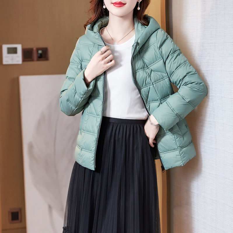 ダウンジャケット レディース オフィス カジュアルダウンジャケット レディース ショート コート アウター 秋冬 おしゃれ 防寒 暖かい 通勤 通学冬 防寒 フード付き 軽量 防寒 厚手 アウトドア