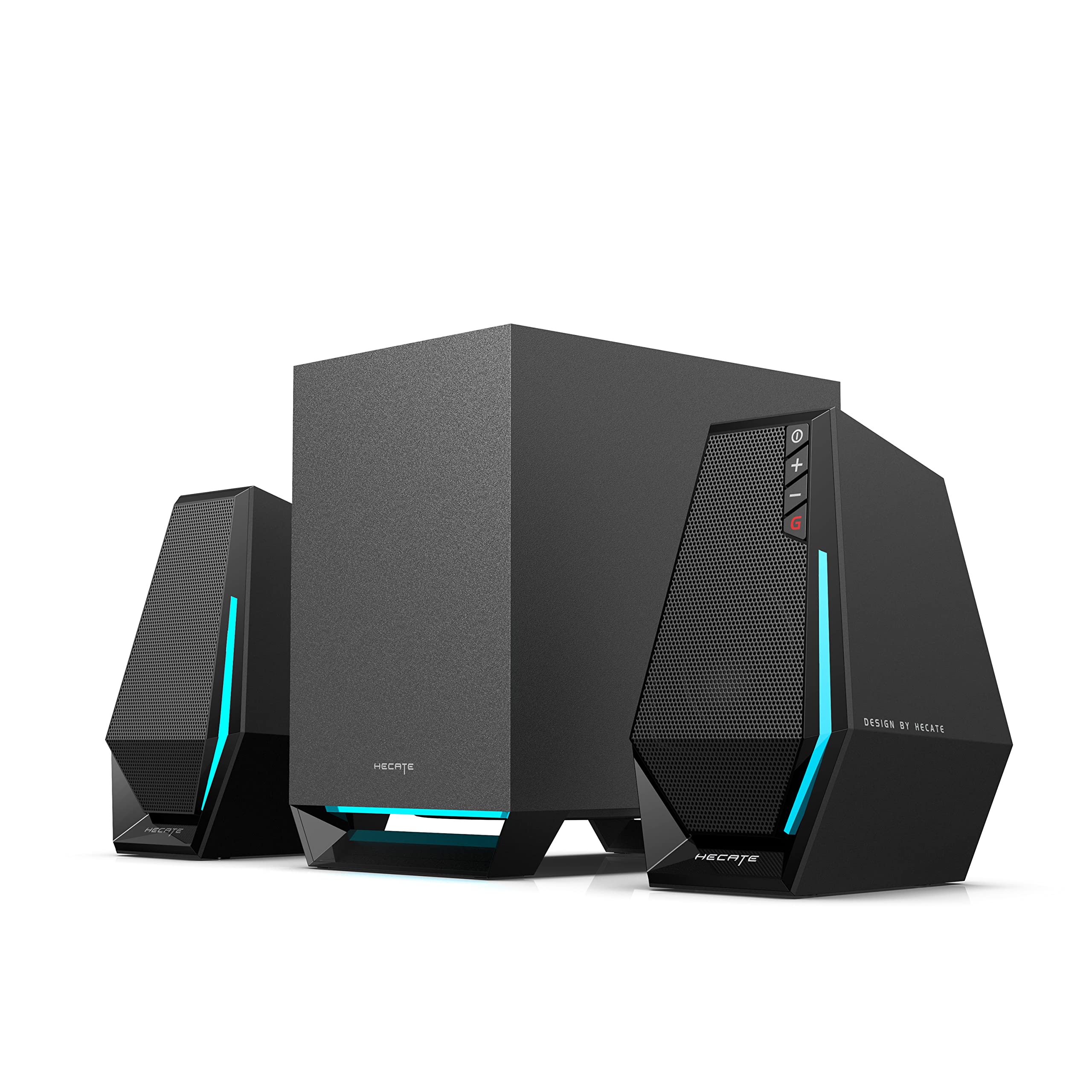 EDIFIER Hecate 2.1ch ゲーミングスピーカー G1500MAX 30W出力 [ Bluetooth/USB / 3.5mm ] RGBライト付き ブラック 【日本正規代理店品】 ED