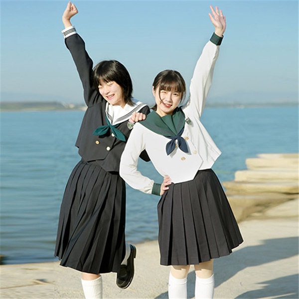 セーラー服 卒業式 女の子 制服 学生制服 長袖 女子高生スカート 制服コスプレ レディース 高校生 お受験 結婚式 発表会 入学 通学 ジュニア フォーマル 中学生 卒業式スーツ 卒服 大きいサイズ 11,465円