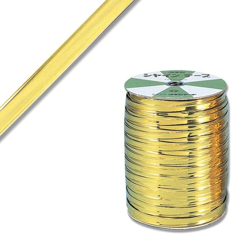 （まとめ買い）シモジマ HEIKO シャインテープ 幅6mmx160m 601 青金 ラッピング用品 001501801 [x3セット]