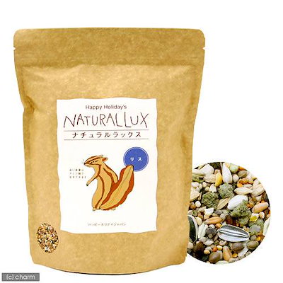 他サイト： ハッピーホリデイ　ナチュラルラックス　リス　１Ｌ　（約７１０ｇ）　シマリス　エゾリス　モモンガ　ムササビ　えさ　エサ　餌　ＣＲＣ50―63―20―20―00の商品画像