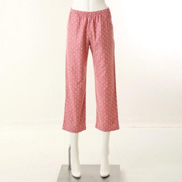 []WPA542WP 綿起毛捺染パンツ (女性9分丈パンツ) 9,772円