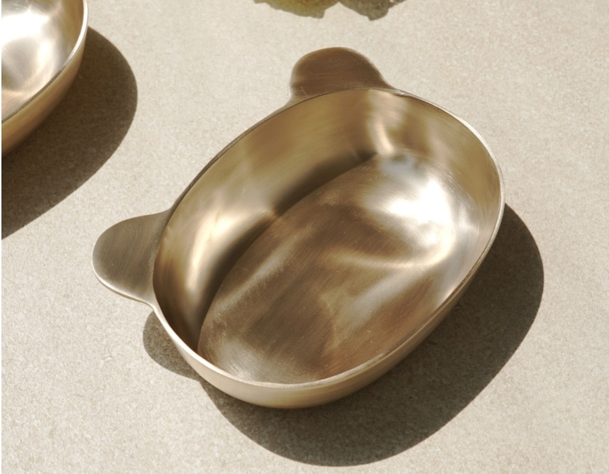 韓国伝統手工芸品 バンジャユギ テディベアボウル（大）