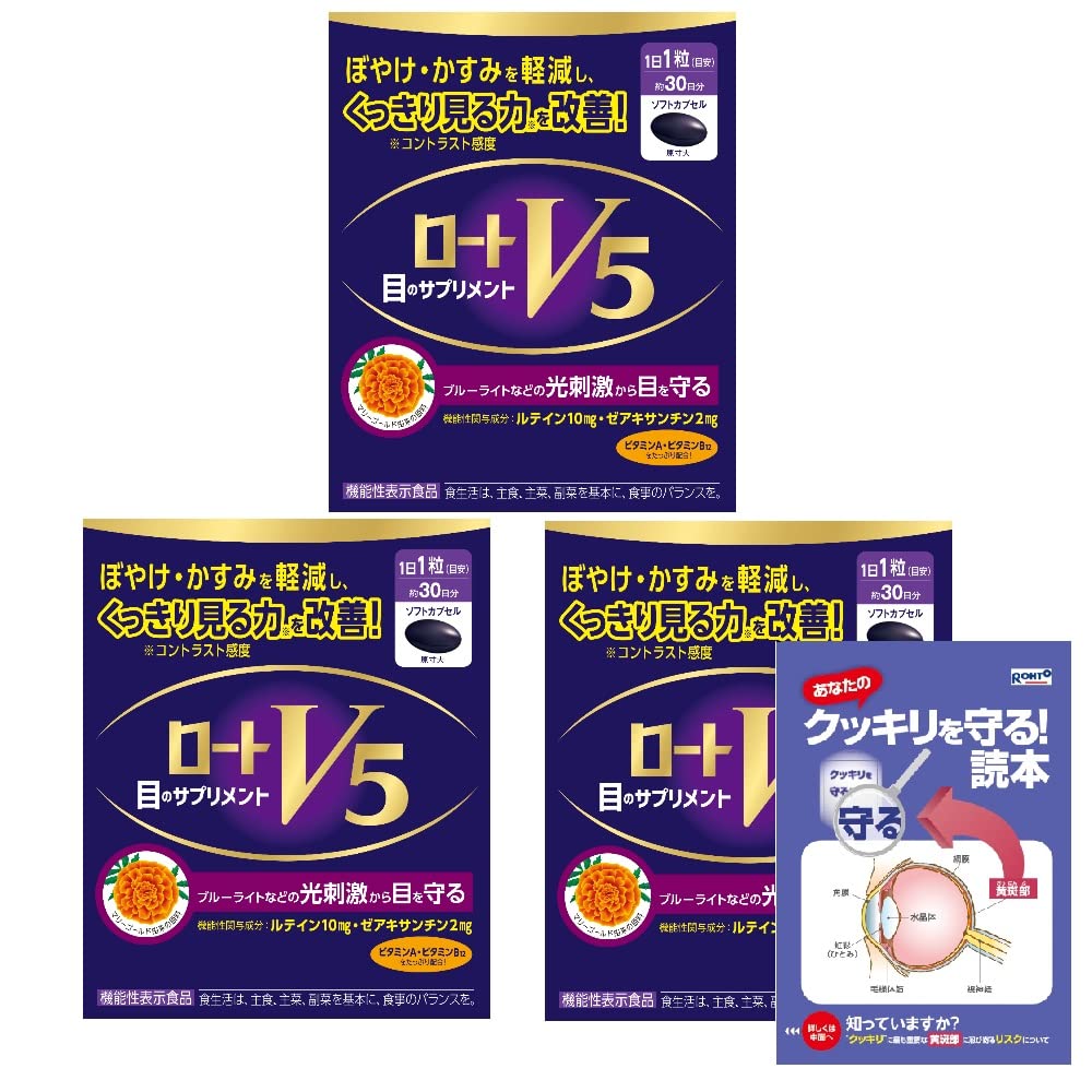 ロートV5 30粒 3P+セルフチェックシート付