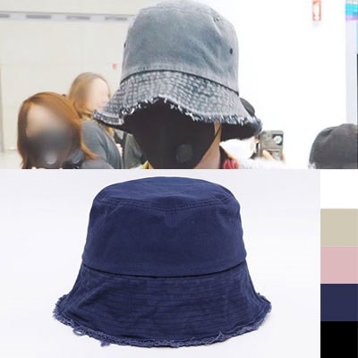 BIGBANG g-dragon バケットハット 赤クリップ付き！の通販 by