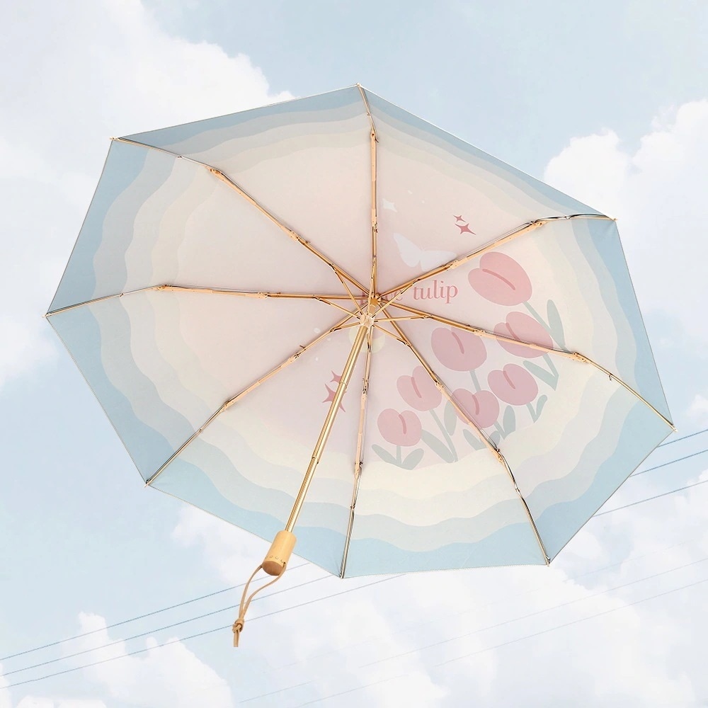 高見え日傘 日傘 日よけ 紫外線対策 女性 晴雨兼用 かわいい その他 小さめ 折りたたみ シンプル