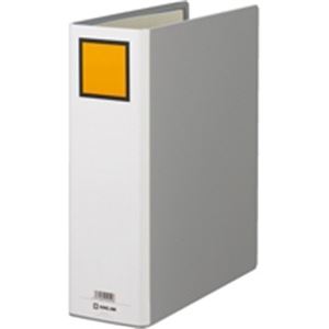 キングジム パイプ式ファイル/キングファイルG (A4/タテ型) 10冊 とじ厚80mm 片開き 978N グレー(灰) 8,578円