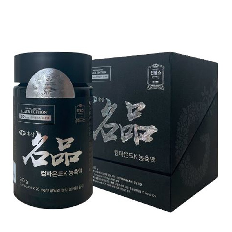 名品 コンパウンドK 高麗紅参濃縮液 240g 高麗人参 品質保証書 [並行輸入品]