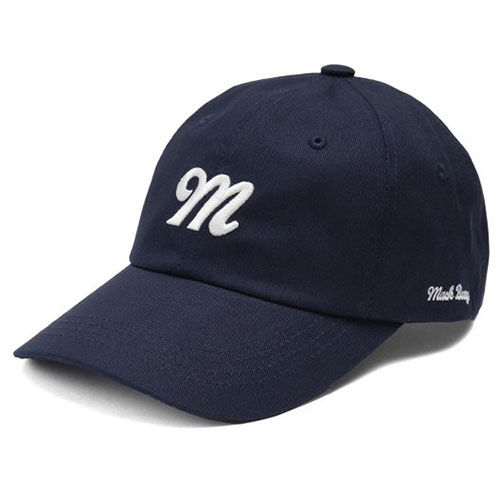 マクバリー 【CAP(キャップ)】 M LOGO BALL CAP ネイビー