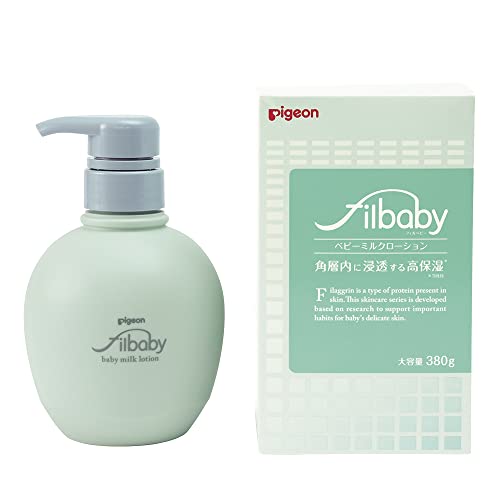 ピジョン Pigeon フィルベビー filbaby  ベビーミルクローション 高保湿 380g