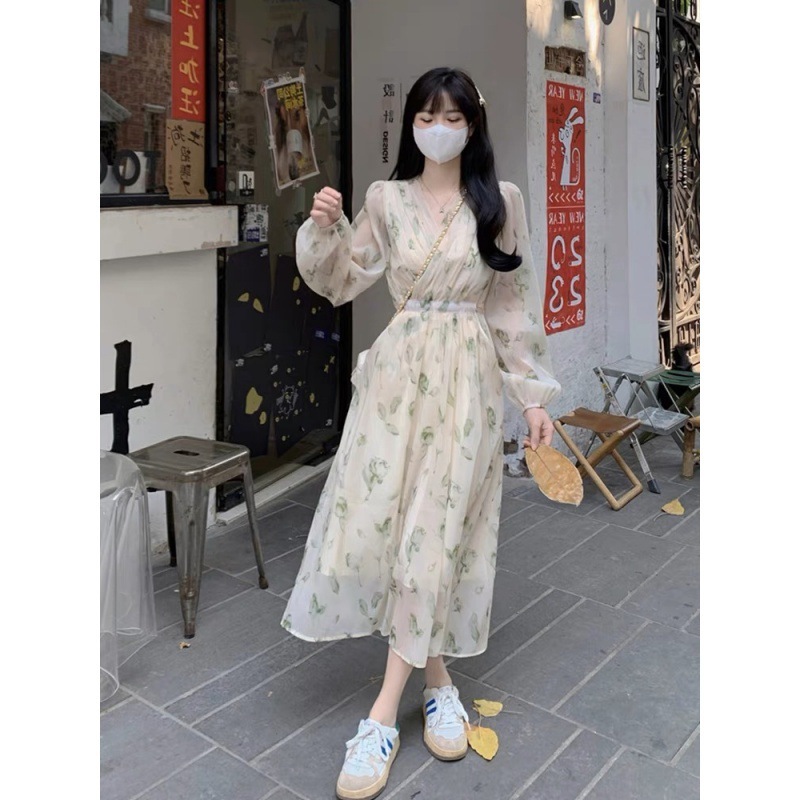 春夏 ワンピース レディース 新作 気質 ドレス 韓国ファッション